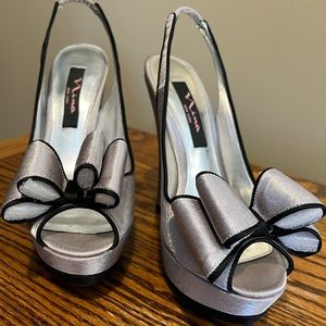 Nina - Pascal Silver sandals